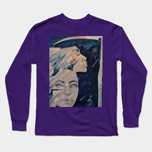 Masks Long Sleeve T-Shirt by IlyaArtist